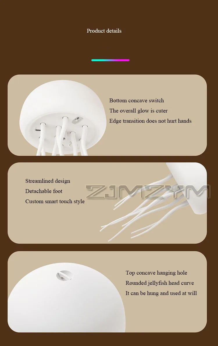 Lampara de medusa LED